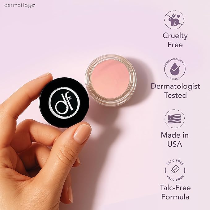 Dermaflage Waterproof Concealer Cream (Medium Cool) - Concealer Full Coverage, Matte Finish for Face & Body - Hides Dark Circles, Tattoos & Acne - Long Lasting Formula Used by Hollywood Makeup Artists