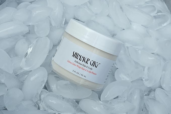 Citrus Cider Whip Hair Plaster | Vitamin C Infusion for Radiant Hair | Fruit Butters, Orange Peel Serum, Argan & Coconut Oils | Transform Damaged Hair Into Silky Mane
