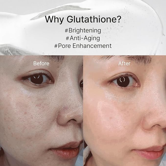 House of B Glow Glutathione 2-Step Face Film Set for Wrinkle Reduction & Skin Tone Enhancement, Shine Your Light with 3 Counts Korean Mask
