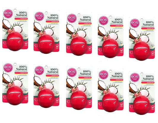 eos Coconut Milk Lip Balm 0.25 Oz. (Pack of 10)