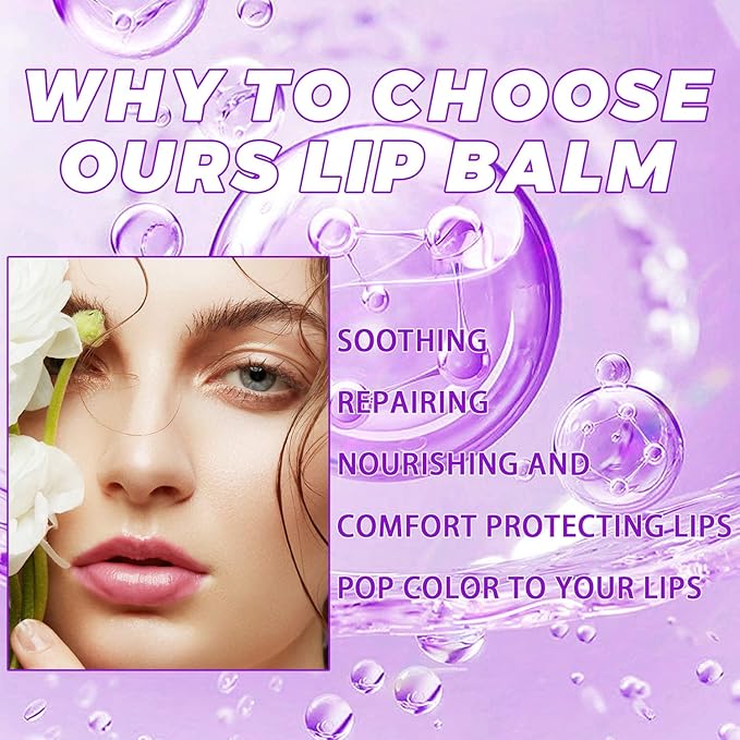 Lip Glow Oil Set, 2 Pcs Comforts Plumping Lip Oil, Refreshes Hydrating Lip Gloss Oil, Non-sticky Lip Plumper Gloss, Nourishing Lip Oil Tinted Lip Balm Lip Care, Soothes Tinted Lip Oil For Dry Lip