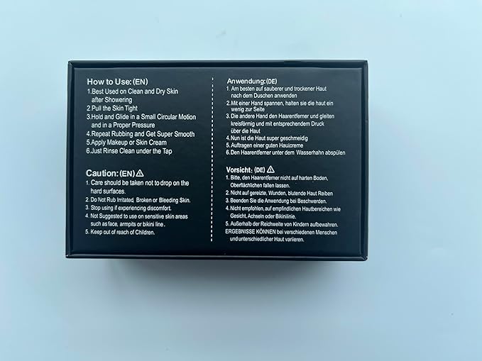 Crystal Hair Eraser,Natural Crystal Hair Remover,Reusable Painless Nano Glass Hair Removal Device Without Shaver,Gentle Crystal Epilator and Exfoliator for Soft Silky Skin(Light Blue)