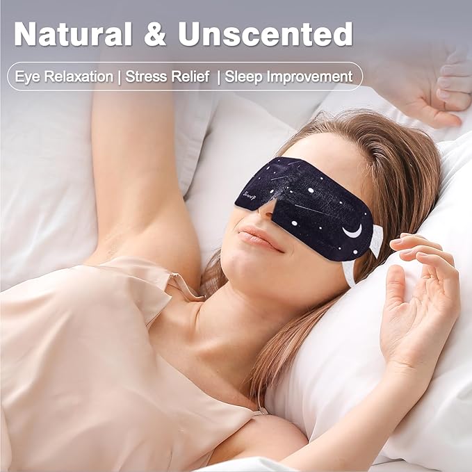 30PCS Steam Eye Mask, Unscented, Travel Bag, Self-Heating Eye Mask, Eye SPA Mask, Relieve Eye Strain Fatique, Dark Circles,Puffiness-Barbie Pink(30pcs)…