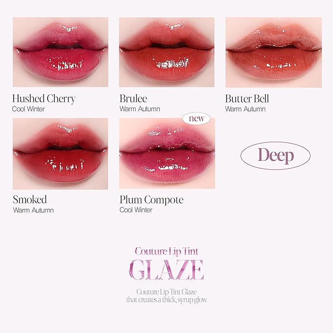 Espoir Couture Lip Tint Glaze #19 Berry Soda 0.14oz | Volumizing Lip Stain with Syrupy Shine | Long-Lasting & Vibrant Color for Radiant Lip Look | Moisturizing & Glossy Lip Tint | Korean Lip Makeup