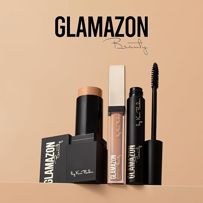 Glamazon Second to None Foundation Stick, Bronze Sable, Light-to-Full Coverage, Weightless Makeup With a Glowy Natural Finish
