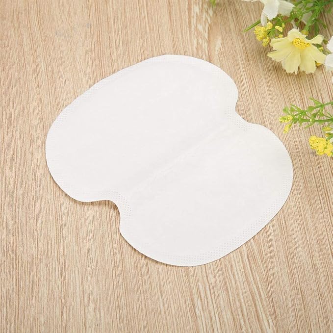 for Under Breasts, Disposable Underarm Sweat Absorbent Pads Unisex Cotton Armpit Sweat Guard (40PCS)