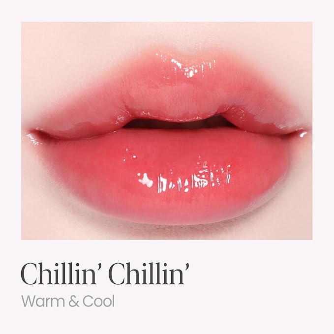 Espoir Couture Lip Tint Glaze #3 Chillin' Chillin' 0.14oz | Volumizing Lip Stain with Syrupy Shine | Long-Lasting & Vibrant Color for Radiant Lip | Moisturizing & Glossy Lip Tint | Korean Lip Makeup