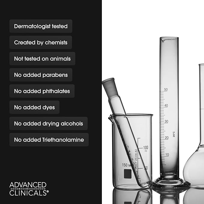 Advanced Clinicals Hyaluronic Acid Body Lotion & Face Moisturizer W/Vitamin E | Hydrating Dry Skin Firming Lotion Minimizes Look Of Wrinkles, Stretch Marks, & Crepey Skin | Skin Care Products, 2pc