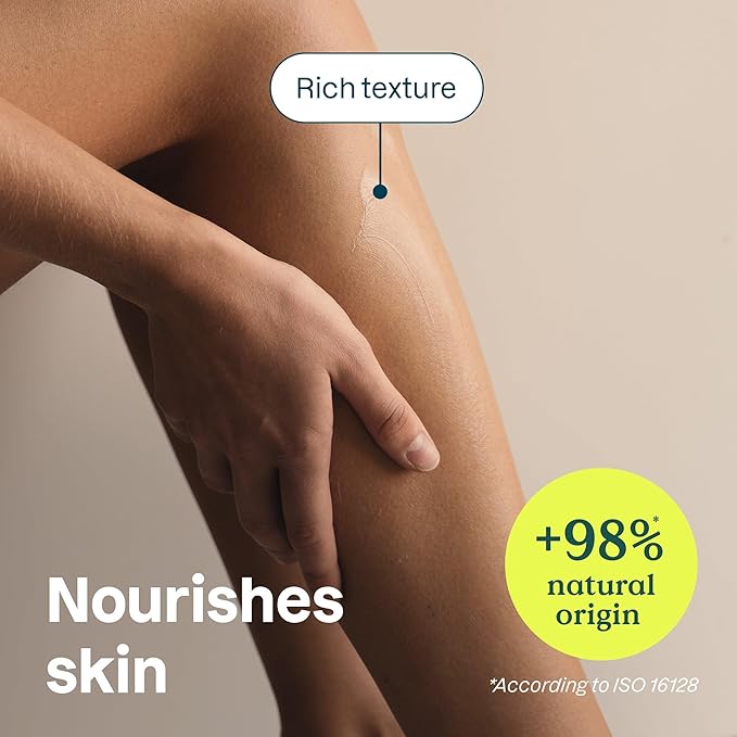 ATTITUDE Body Cream, EWG Verified Moisturizer, Vegan Moisturizing Products For Dry Skin, Dermatologically Tested, Olive Leaves, 8 Fl Oz