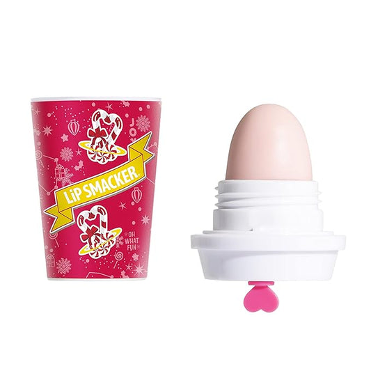 Lip Smacker Holiday Christmas Flavored Lip Balm Frappe Peppermint Stocking Stuffer Gift For Kids