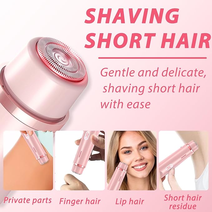 2025 New Electric Womens Shaver, 2-in-1 Women's Body Shaver, Bikini Electric Razor, Wet and Dry Use Body Trimmer for Home (Blue)
