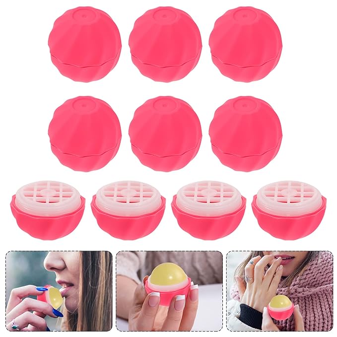 Lipgloss Containers Empty 10Pcs Empty Lip Lip Balm Bottles Filling Lipstick Box Empty Lip Balm Sphere Containers Balm Sphere Containers Empty Lip Balm Tubes