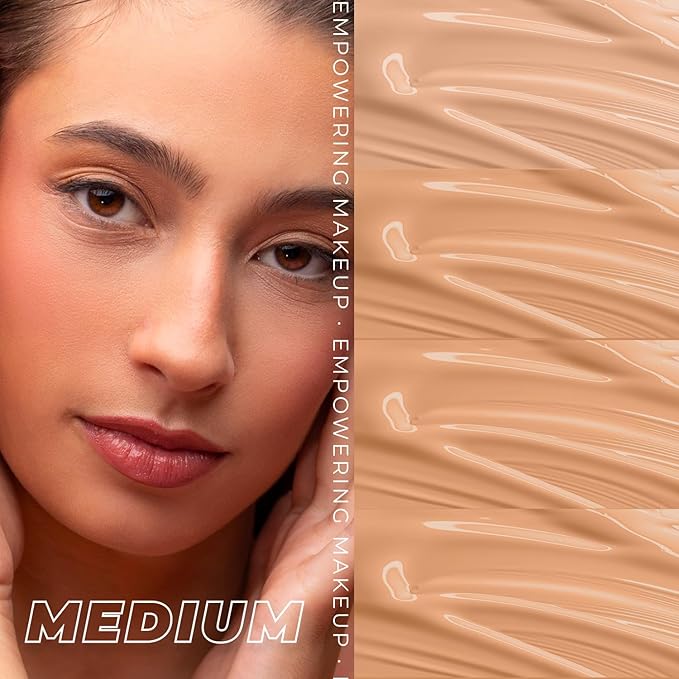 Lamel- Oh my Clear Face Foundation-405 Buff Beige | Contains tea tree extract and salicylic acid |Controls sebum production |Anti-blemish formula |Oil free foundation | 40ml