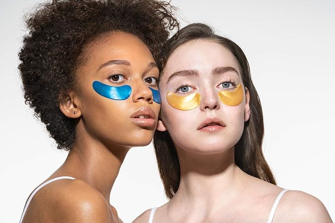 Acure Seriously Soothing Under Eye Hydrogels, 100% Vegan, For Dry to Sensitive Skin, Blue Tansy & Arnica - Soothes & Minimizes Dark Circles, Two Single Use, 0.24 Fl Oz