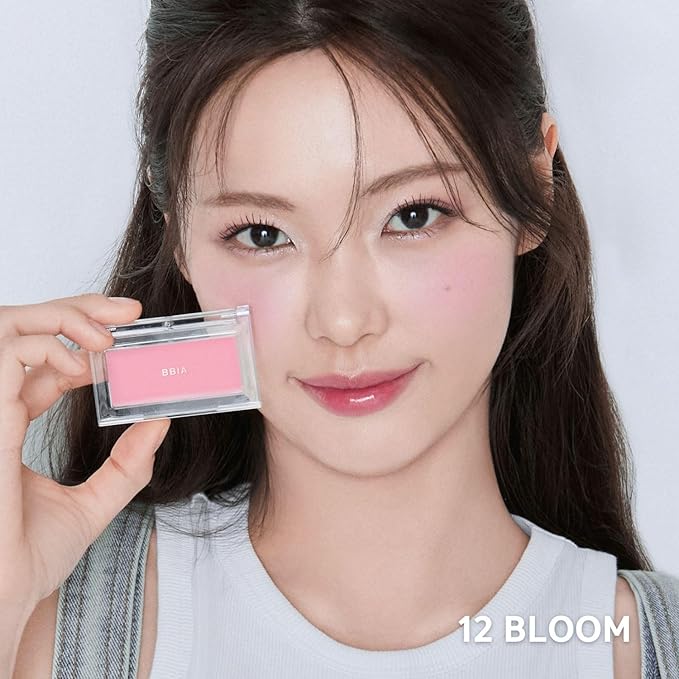 BBIA Ready To Wear Downy Cheek Cream Blush 8 Color - Creamy Blendable & Buildable Blush Dewy Texture & Matte Finish High Pigment Longlasting Lightweight Natural Face Makeup, 0.12oz (09 DOWNY TARO)