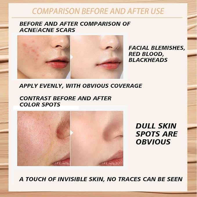 Foundation Concealer Palette + Color Corrector Palette, Light Color Combination Cosmetics Cream Highlighting Palette, Cover Dark Circles, Bruises, Age Spots, Blemish, Vegan & Cruelty Free