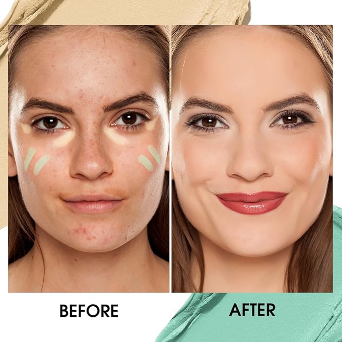 Jolilab 4 Color Contour Stick Concealer Stick Cream Palette Contour Multifunctional Contouring Makeup Kit for Face Highlighter Makeup Stick Set Long Lasting & Waterproof(01+02+04+06, 1)