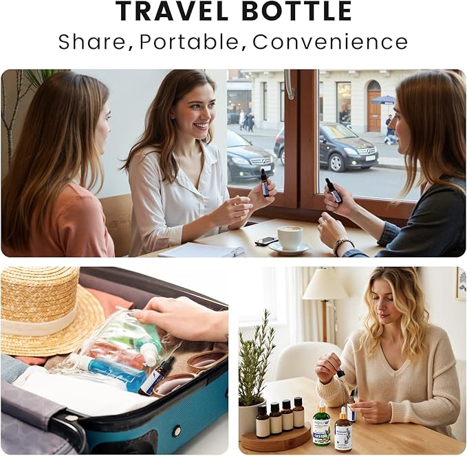 HIQILI Essential Oil for Diffuser (3.38 Fl Oz (Pack of 1), Rosemary)