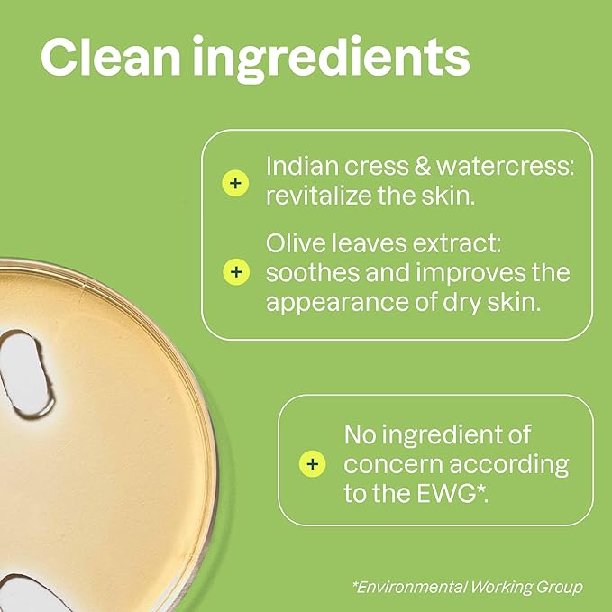 ATTITUDE Body Cream, EWG Verified Moisturizer, Vegan Moisturizing Products For Dry Skin, Dermatologically Tested, Olive Leaves, 8 Fl Oz