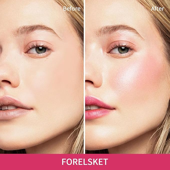 Blush Stick, Cream Blush for Cheeks and Lip Tint, Dewy Finish, Buildable & Blendable Color, Lightweight & Long-Lasting Formula | Cool Pink, 0.53fl.Oz