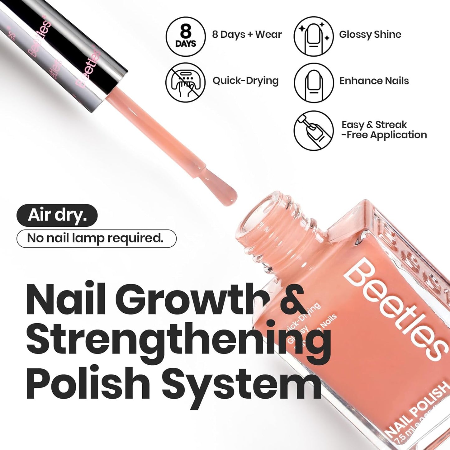 Bettles Jelly Nail Polish Set - Twilight Nude 6 Colors Quick Dry Nail Polish Kit Sheer Nude Pink Brown Regular Neutral Colors Nail Lacquer DIY Manicure Art Salon Fall Gift for Women