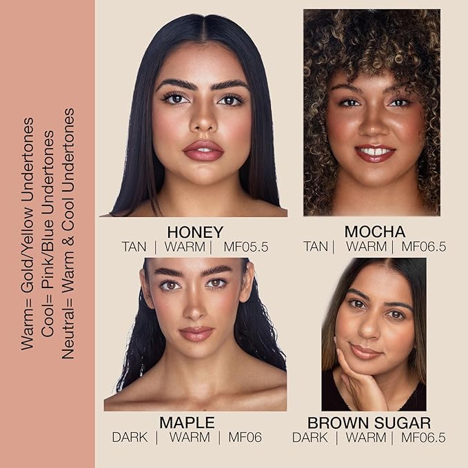 bellapierre Mineral Foundation SPF 15 - Loose Powder Foundation | Vegan & Cruelty Free Natural Makeup | Full Coverage Matte Finish | Hypoallergenic | Oil & Talc Free - 0.32 Oz - Mocha