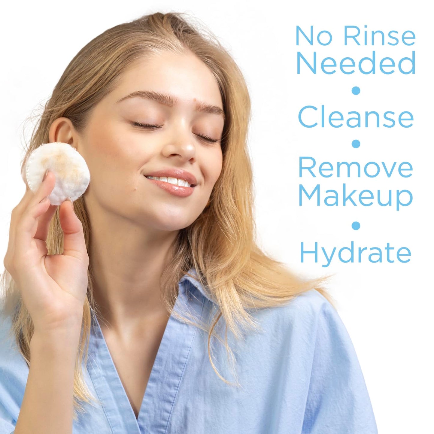 Tree of Life Beauty Micellar Cleansing Water (6.8fl oz) - Micellar Water Makeup Remover with Niacinamide, Vitamin B5, Glycerin - Eye Makeup Remover Liquid, No Rinse Needed