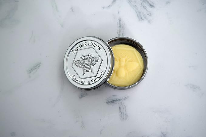 Bee Bar Honey House Naturals Duo – Natural – Small .6 ounce & Large 2 ounce (Natural)