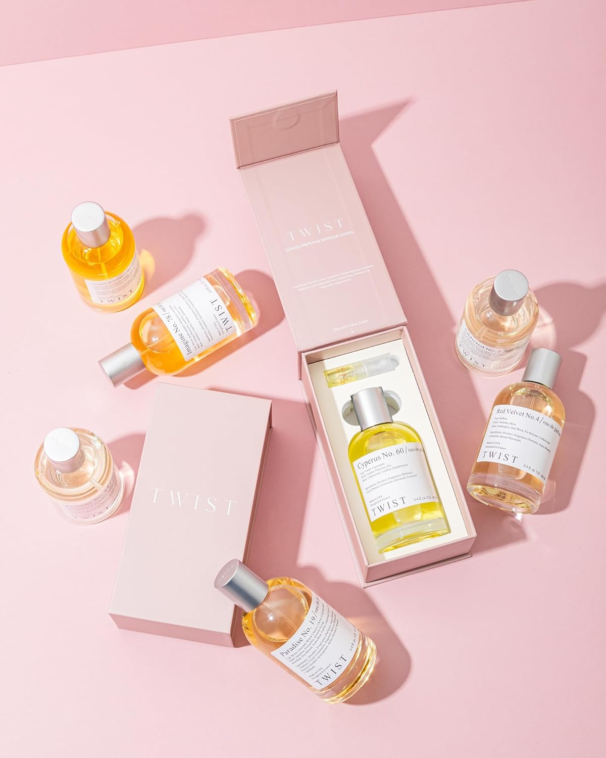 Twist Blue Rush No. 26 - Eau De Parfum Inspired by Polo Blue, Long-Lasting Perfume for Men, Melon & Cucumber, Vegan, Clean Ingredients, Fragrance - Spray 100 ml | 3.4 fl. oz.