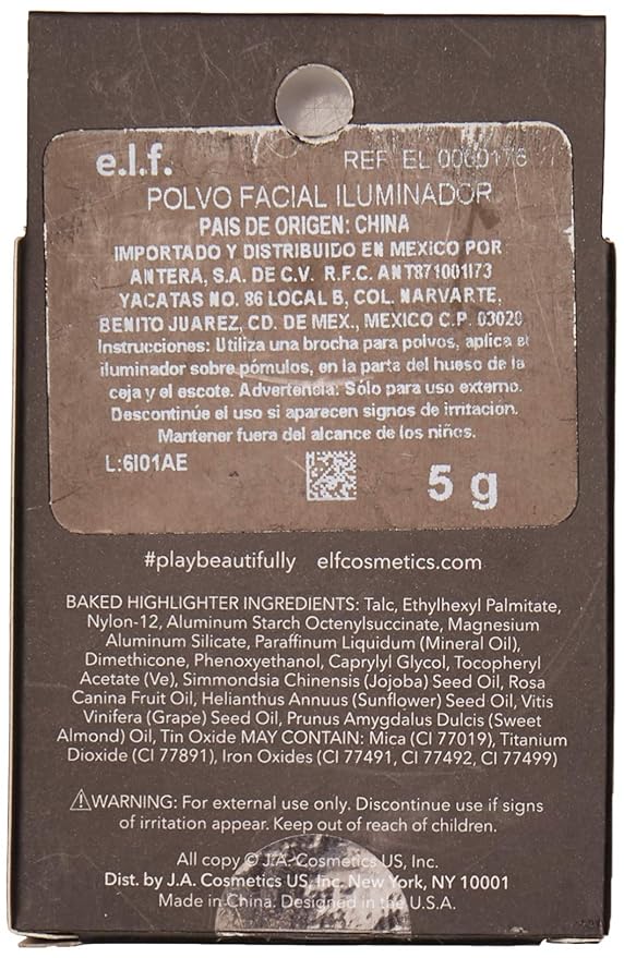 e.l.f. Studio Baked Highlighter 83705 Pink Diamonds 0.17 OZ (5g)