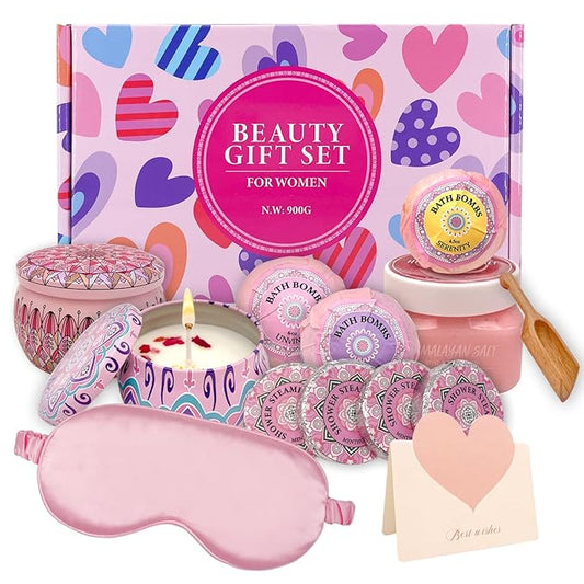 Birthday Gifts For Women, Gifts For Her, For Girlfriend, Mothers Day Gifts, Valentines Day Gifts, 13 in 1 Selfcare Gifts For Women…