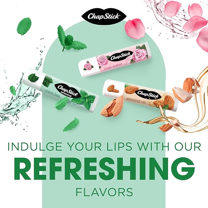 ChapStick Lip Balm Bundle – Spa Collection + Moisturizer 2-in-1 Lipcare SPF 15, 0.15 Ea (5 Piece Set)