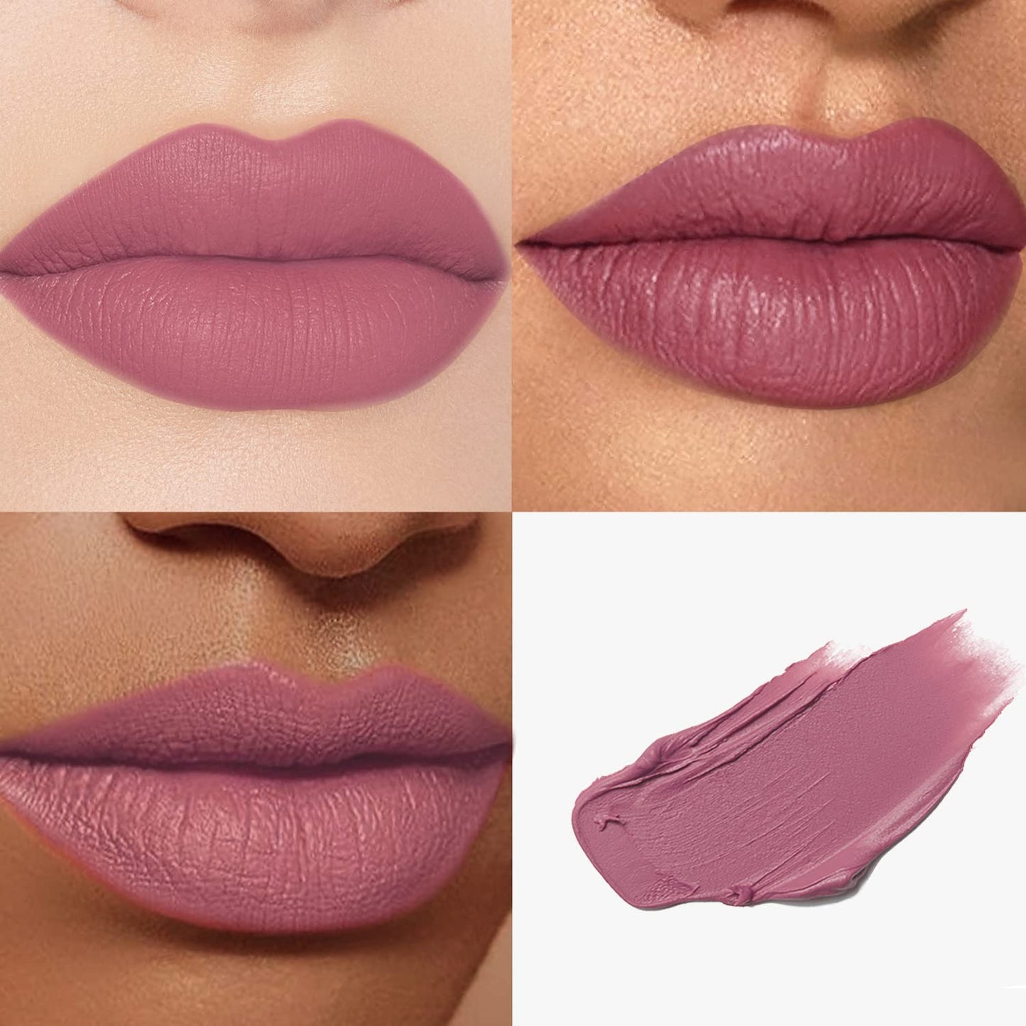 Catkin Semi-Matte Lipstick Hydrating High Impact Color Infused with Vitamin E and Avocado Oil Smooth Soft Texture Long Lasting Matte Finish 167