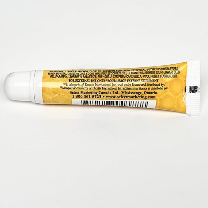 Lip Balm, 10ml (.35oz) - Hydrating & Soothing, Made with Beeswax