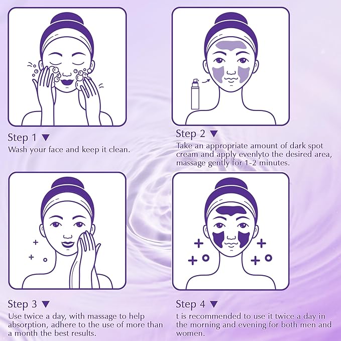 Dark Spot Remover for Face Cream, Dark Spot Corrector, Rapid Tone Repair Retinol Serum for Sun Spots, Age Spots, Skin Brown, Melasma Skin Care with Upgraded Formula Vitamin C for Women 1.7 Fl OZ