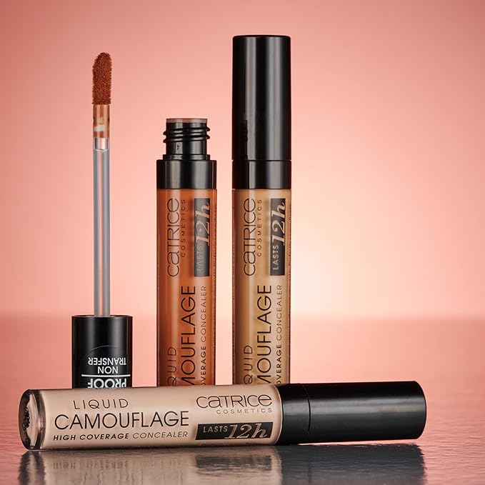 Catrice Liquid Camouflage Concealer (050 Rosy Ash) - Ultra Long Lasting Concealer for Optimal Coverage