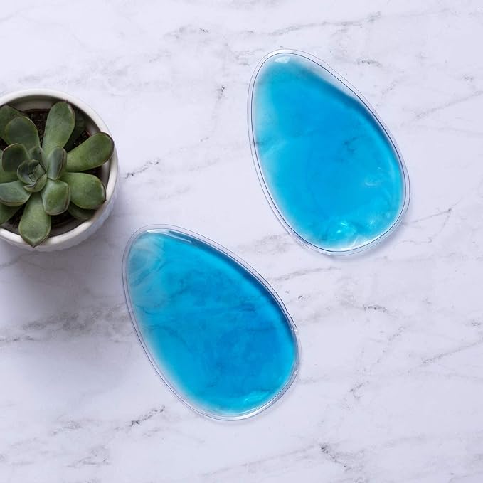 Eye Gel Ice Pack for Cooling or Warming Eyes and Face