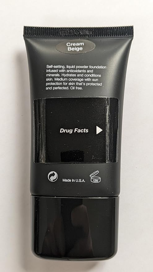 Jolie Mineral Liquid Powder Foundation SPF 15 1 Fl. Oz. Hypoallergenic - For All Skin Types (Cream Beige)