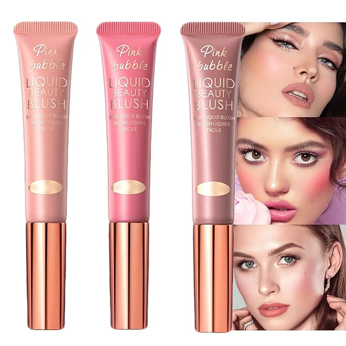 Blush Beauty Wand Cream Blush Stick for Cheeks and Lips,Blush Creams Blush Highlighter,Easily Blendable,Stick Blush Smudge Proof