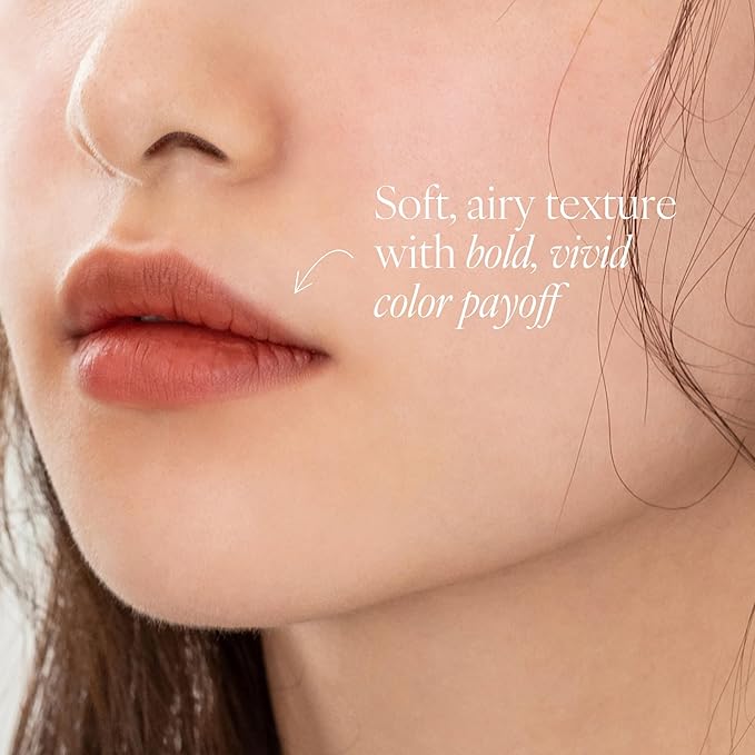 AIR LIPS 823 TASTY BROWN, Lip & Cheek, Natural Soft Matte Finish & Buildable, Airy Formula (1.2g, 0.003 oz.)