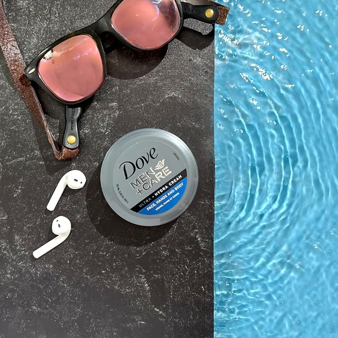 Dove Men+Care Ultra Hydra Cream Lotion, 2.53 Fl Oz (Pack of 12)