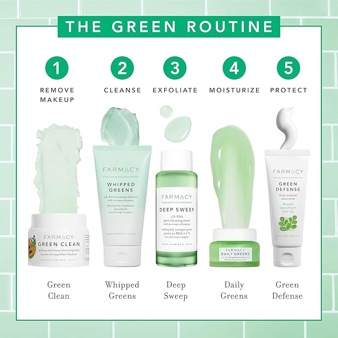 Farmacy Mineral Face Sunscreen SPF 30 - Broad Spectrum Zinc Oxide Sunscreen for Face - Daily Defense Sheer Mineral SPF for Sensitive Skin - Absorbs Quickly + Leaves No White Cast (50ml)