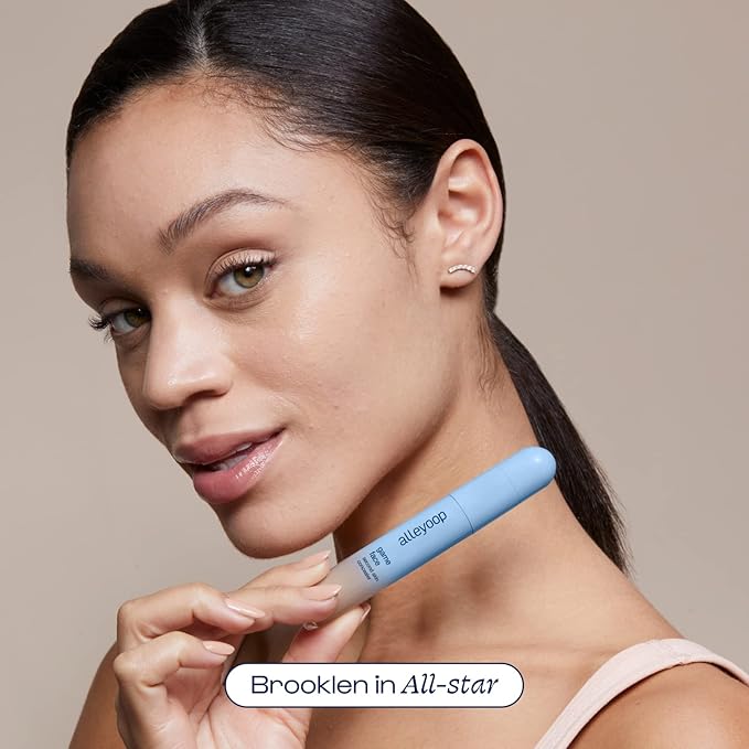 Alleyoop Game Face Concealer Makeup, Lightweight to Medium Buildable Coverage Under Eye Concealer, For Blemishes, Crease-proof and Hydrating with Aloe Stem Cell, Smooth Second Skin Finish - All-Star