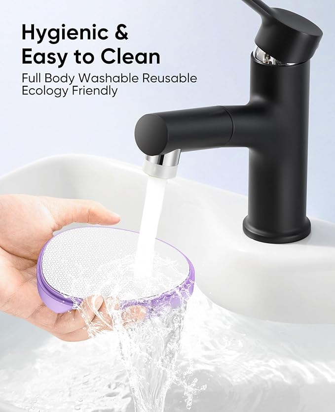 Crystal Hair Eraser for Women and Men, Reusable Crystal Hair Remover Magic Painless Exfoliation Hair Removal Tool, Magic Hair Eraser Device for Back Arms Legs