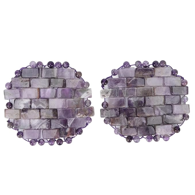 Jade Eye Mask, Amethyst Eye Pack Wrinkles Swelling Elimination Dark Circles Fading Jadestone Eye Massager Eye Pad Eye Shape Eye Covers for Men Women Soothing Eye Patch Reducing Facial Edema Stone