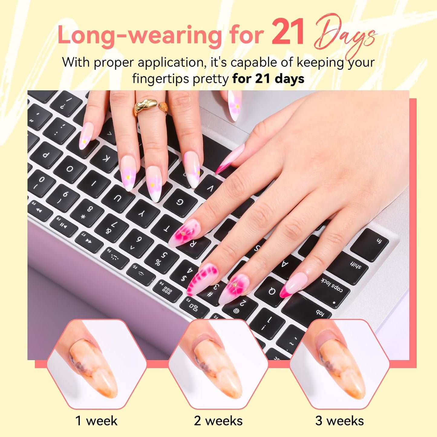 Makartt Clear Blooming Gel 15ml UV LED Soak Off Nail Art Polish for Spreading Effect Marble Nail Polish Gel Paint Nail Designs for DIY Color Flower Watercolor Magic Beauty Gift