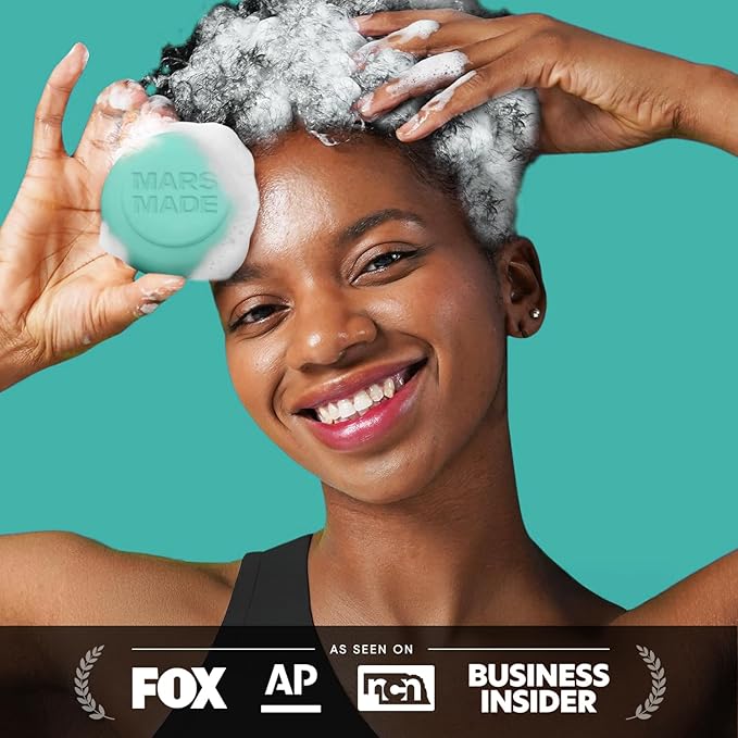 Centella Shampoo Bar 2.0 - Hydrating & Moisturizing Natural Hair Soap Bar Shampoo for Hair & Scalp Nourishment - Bathing Soap Solid Shampoo for All Hair Types (120g, 4.23oz)