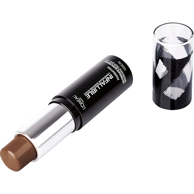 L'Oreal Paris Makeup Infallible Longwear Shaping Stick Foundation, 412 Espresso, 1 Tube, 0.32 Ounce
