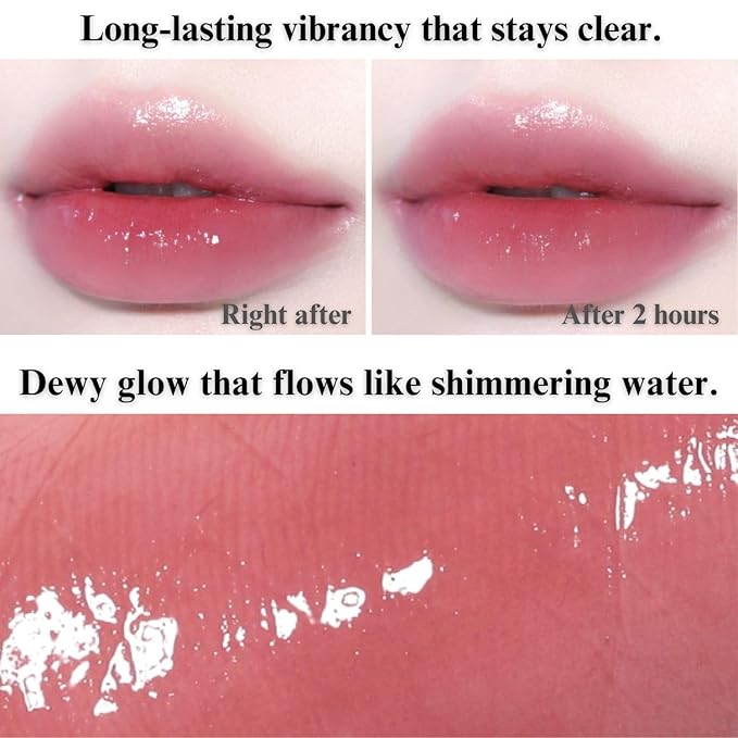 BBIA Glow Tint – Lip Plumping Volumizing Glossy & Glowy Lip Stain Naturally Moisturizing Comfortable Texture Lightweight Long-Lasting Vivid Color Non-Sticky Korean Makeup (04 CINNAMON, Pack of 1)