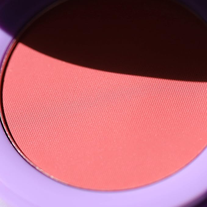 Half Caked In Bloom Powder Blush | vegan & cruelty-free, fragrance-free, highly pigmented, primer-infused | 3.8g (Freshly Squeezed)